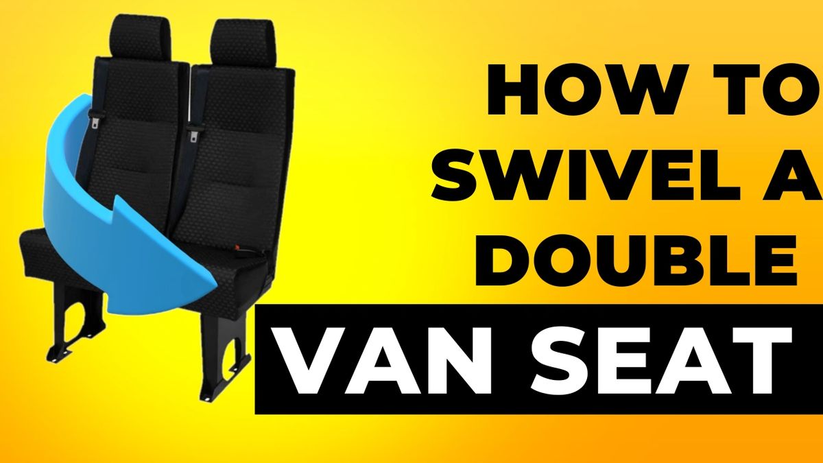 Learn how to swivel ANY Double van seat with these UNIVERSAL instructions